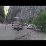 Абхазия дорога на озеро Рица от границы через Гагры на машине : Видео Абхазия
